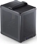 Korpus Jonsbo C6-ITX PC Geh&auml;use Mini-ITX - schwarz C6-ITX-BLACK - Geh&auml;use
