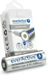 EverActive Rechargeble battery 18500 3,7V Li-ion 2100 mAh USB-C