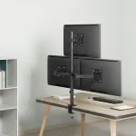 Logilink Triple Monitor mount, 17"-32", steel, arm length: each 376mm