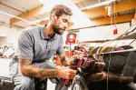 FLEX The smart cordless polisher 12 V, rotary and random orbital free-running | PXE 80 12-EC/2.5 SET