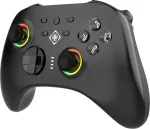 Joystick DELTACO Belaidis PC&Swich 3-in-1 valdymo pultelis GAMING, mink&scaron;ta IML apdaila, BT 5.1 | 2.4G USB imtuvas | USB-C laidinis / GAM-184 / 4222384