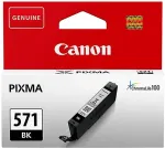Tooner CANON CLI 571BK Sort 398 sider Bl&aelig;kbeholder 0385C001