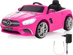 Jamara Ride-on Mercedes-Benz SL 400 pink 3+