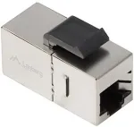LANBERG KEYSTONE THROUGH CONNECTOR RJ45->RJ45 CAT.6 FTP