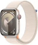 APPLE Watch Series 9 OLED 45 mm Digital 396 x 484 pixels Touchscreen 4G Beige Wi-Fi GPS (satellite)