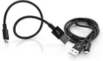 Verbatim micro USB -> USB B 1x 100cm, 1x 30cm schwarz