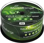 MEDIARANGE DVD+R 16x 50pcs Spindel