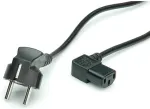VALUE Power Cable, angled IEC Connector 1.8 m