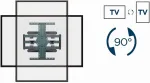 GEMBIRD TV SET ACC WALL MOUNT 40-80"/WM-80STR-01