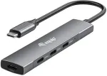 EQUIP 4-Port USB-C3.2-Hub->4xUSB-C 3.2 5Gbps