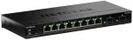 Netgear S350 Series 8-Port Gigabit Ethernet PoE+ Smart Managed Essentials Switch mit 2 Dedicated SFP Ports