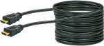 SCHWAIGER HDMI-Speed-Kabel 15m mit Ethernet Schwarz