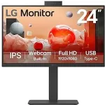 Monitor LG 24" 24BA850-B Full HD HDMI DP DaisyChain IPS Black 16:9