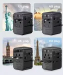 Vention 65W GaN Travel Adapter and Charger 2x USB-A 2x USB-C