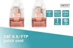Digitus CAT 6 S/FTP | Patch cord | Length 1 m | Grey
