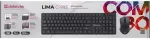 Klaviatuur Defender SET KEYBOARD AND MOUSE LIMA C-993 RF