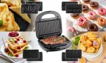 ELDOM ST250 MULTIX 5 IN 1 MULTIFUNCTIONAL SANDWICH MAKER