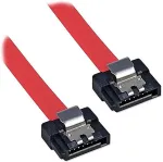 Lindy - Serial ATA-Kabel - Serial ATA 150/300 - Serial ATA, 7-polig - Serial ATA, 7-polig - 20cm - verriegelt (33559)