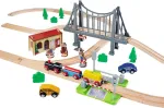 Simba-Dickie Eichhorn train set with bridge (55 pieces)