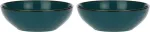 Rose&Tulipani Set of 2 Concerto Ottanio Salad Bowls - Blue-Green, 26 cm