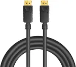 Logilink DisplayPort-Kabel. DP/M zu DP/M. 8K/60 Hz. schw. 5m