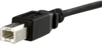 StarTech .com USB 2.0 Panel Mount Cable B/B, USB B, USB B, Male/Female, 20.00, 220.00, 125.00