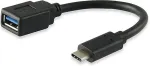 EQUIP Adapter USB-C->USB-A3.0 OTG Adapt.St/Bu 0.15m schwarz