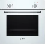 Bosch Oven | HBF010BV1S | 66 L | Electric | Manual | Control knob | Height 59.5 cm | Width 59.4 cm | White