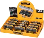 DEWALT ZESTAW KOŃC&Oacute;WEK(opak) 32cz. /EKSPOZYTOR 12op.