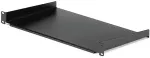StarTech .com 1U Rack Shelf - 10 in. Deep - Rack - Regal - Schwarz - 1U - 25.4 cm (10)