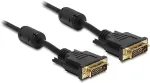 DeLOCK DVI Kabel DVI(24+1) -> DVI(24+1) St/St 3.00m Gold