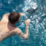SPIGEN Waterproof Phone Pouch Case A611P for max. 6.9inch Phone, Matte Black ACS09348