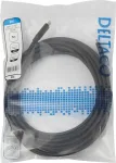 DELTACO Active USB-C to USB-C cabel with DP-Alt Mode, 5 Gbps, 60W 3A, 8K/30Hz, 5m, black / USBC-ACTIVE51 / 1902487
