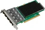 Intel V&otilde;rgukaart Intel Ethernet Network Adapter E835-XXVDA4 - PCIe 4.0 x16 - 10/25 Gigabit SFP28 x 4 (5 tk pakendis)