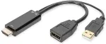 Digitus 4K HDMI adapter - HDMI to DisplayPort