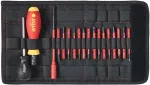 Noname Wiha TorqueVario-S electric 2872 - Torque screwdriver with bit set - isoliert - 0,8 - 5 N&middot;m - in Falttasche (36791)