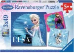 Ravensburger Elsa, Anna & Olaf 3 X 49 pcs Puzzle Disney Frozen