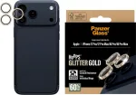 PANZERGLASS Tagakaamerate kaitseklaasid Hoops Glitter, Apple iPhone 17 Pro / 17 Pro Max / iPhone 16 Pro / 16 Pro Max, kuldne s&auml;delusega,