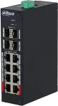 Dahua SWITCH POE HS4412-8ET-120 8-PORTOWY + 4X SFP