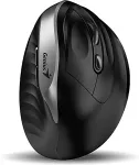 Hiir Genius Ergo 8250S/Vertical/Optical/Right-handed/1,600 DPI/Wireless USB/Black-Silver
