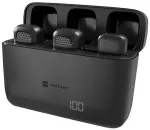 Natec Hopper Black Lavalier/Lapel microphone