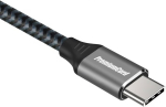 NONAME PremiumCord USB-C 3.2 gen 2, bent, braided, 1m