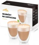 Veekeetja ETA | Cappuccino cups | ETA418193010 | For cappuccino coffee | 2 pc(s) | Dishwasher proof | Glass