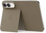 APPLE Telefonikate jalusega MagSafe &uuml;hilduvusega TechWoven Taupe iPhone Duo (MKR64ZM/A)