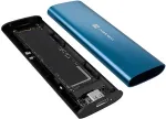 NATEC External SSD enclosure RHINO M.2 NVME USB-C 3.2 horizon blue