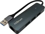 Noname Adapter USB-A - 3x USB 3.0, RJ45