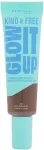 Rimmel London Kind & Free Glow It Up Moisturising Skin Tint 605 Deep Chocolate 30ml - Makeup naistele
