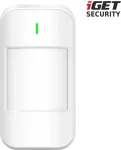 IGET SECURITY MP1 - wireless PIR motion sensor for M6-4G alarm with sensitivity adjustment