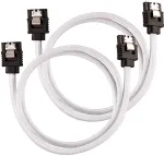 CORSAIR Seriel ATA-kabel Hvid 60cm