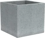 Scheurich C-Cube 240 Outdoor Pot planter Freestanding Plastic Grey